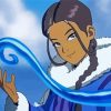 Katara Avatar The Last Airbender paint by numbers