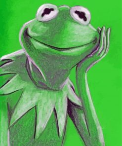 Kermit Illustration paint by numbers