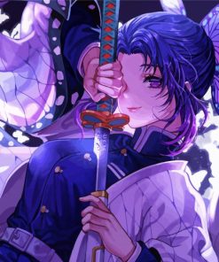 Kimetsu No Yaiba Shinobu Kocho paint by numbers