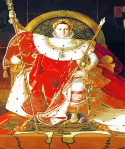 King Napoleon Bonaparte paint by number