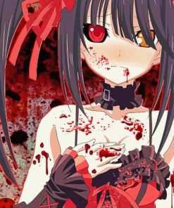 Kurumi Tokisaki paint by number