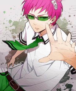 Kusuo Saiki Anime paint by number