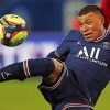 Kylian Mbappe Footballer paint by numbers