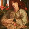 La Dona Della Finestra Rossetti paint by numbers