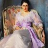 Lady Angnew Of Lochnaw By Sargent paint by numbers