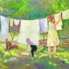 Laundry Day Art paint by number