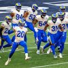 Los Angeles Rams Team paint by numbers