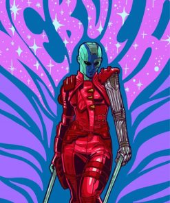 Marvel Nebula Art paint by number