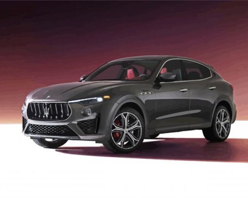 Maserati Levante paint by number