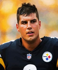 Mason Rudolph Pittsburgh Steelers paint by number