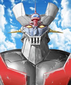 Mazinger paint by number