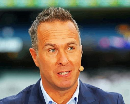 Michael Vaughan Sport paint by numbers