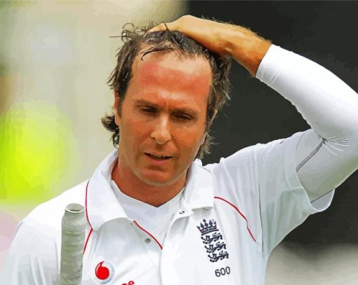 Michael Vaughan Sport paint by numbers