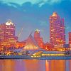 Milwaukee Skyline paint by number