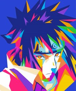 Minato Namikaze Pop Art paint by number