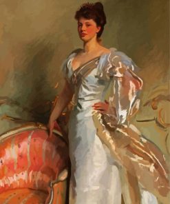 Mrs George Swinton By Sargent paint by numbers