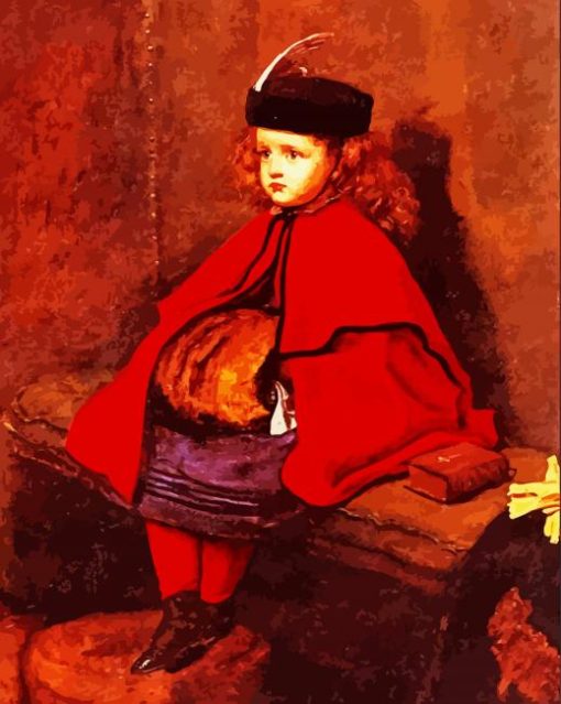 My First Sermon John Everett Millais paint by numbers