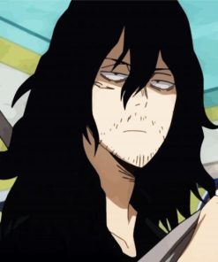 My Hero Academia Anime Shota Aizawa paint by numbers