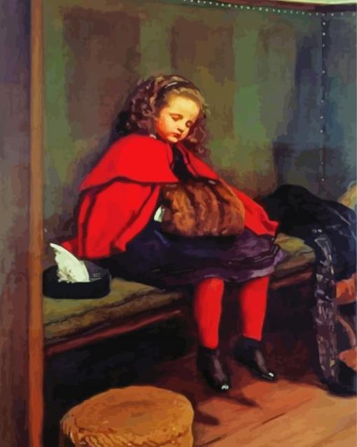 My Second Sermon John Everett Millais paint by numbers