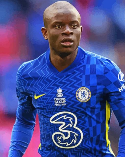 N Golo Kante paint by numbers