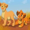 Nala And Simba paint by numbers