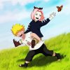 Naruto And Sakura paint by numbers