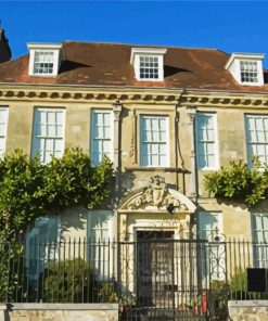 National Trust Mompesson House Salisbury paint by numbers