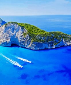 Navagio Zakynthos paint by number