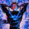 Nightwing Superhero paint by numbers