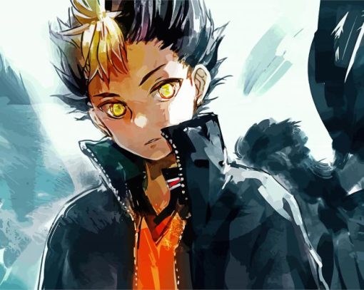 Nishinoya Illustration Anime paint by numbers