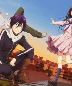 Noragami Anime paint by numbers