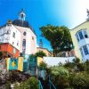 North Wales Portmeirion paint by number