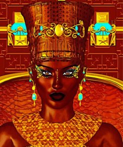 Nubian Queen paint by numbers