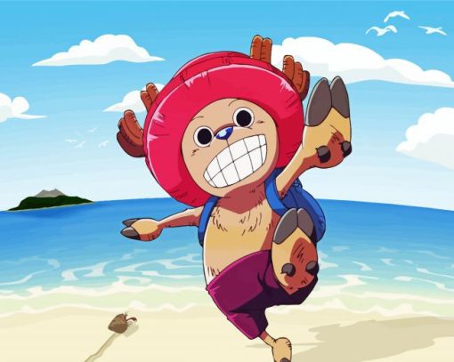 One Piece Tony Tony Chopper paint by number