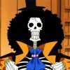 One Piece Brook paint by number