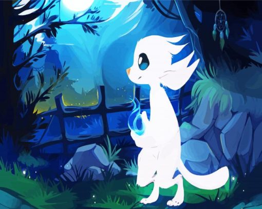 Ori Character paint by number