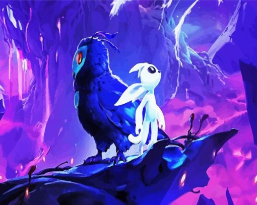 Ori And Kuro paint by number