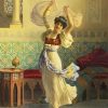 Oriental Woman Dancing paint by number