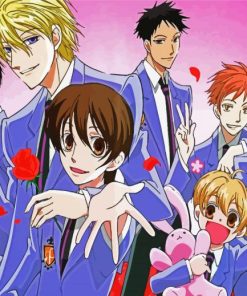 Ouran High School Host Club Anime paint by number