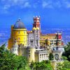 Park And National Palace Of Pena Sintra paint by numbers