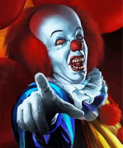 Pennywise paint by number