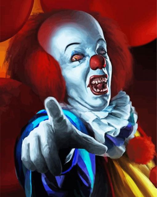 Pennywise paint by number