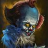 Pennywise Scary Clown paint by number