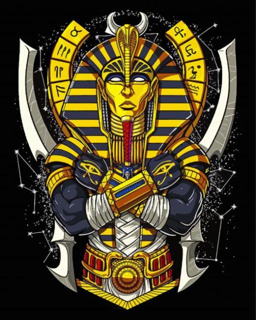 Pharaoh paint by number