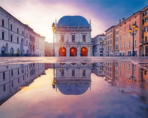 Piazza Della Loggia paint by number