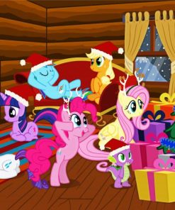 Pinkie Pie With Friends paint by number