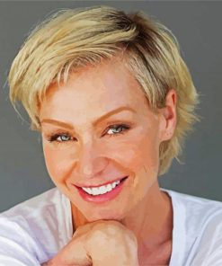 Portia De Rossi paint by number