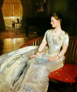 Portrait Of Mrs Cecil Wad By Sargent paint by numbers