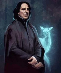 Professor Serverus Snape Harry Potter paint by numbers