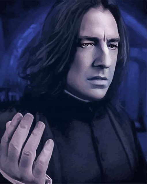 Professor Severus Snape paint by number